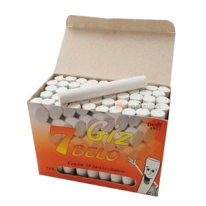 GIZ ESCOLAR BRANCO COM 50 7 BELO