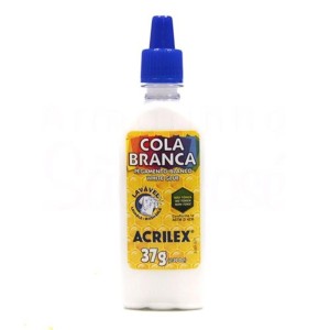 COLA BRANCA ACRILEX 37G