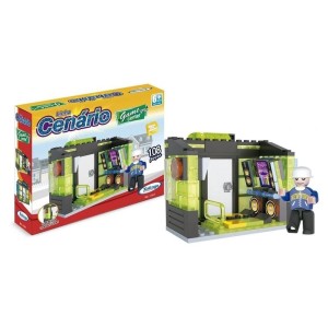 BLOCOS PARA MONTAR LINHA CENARIO 108PC XALINGO